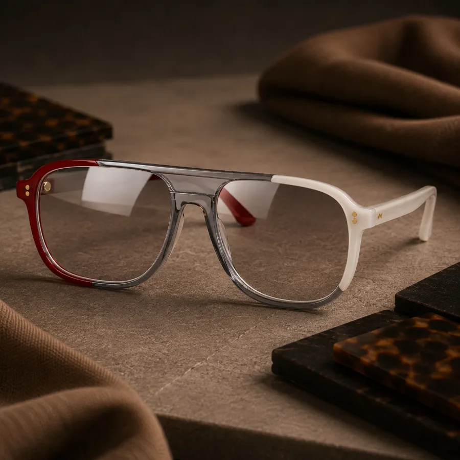 Montatura sartoriale aviator Officine VG